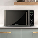 ELECTROLUX 36H2SG Silver Microwave Oven (36 Litres) Type, Grill; Color: Black and Silver; Time Defrost, LED Display, Jog Wheel Control, 8 Built-in Recipes.