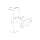 FOTILE HW25800K-01AG MWO Oven, Built-in Oven, Microwave Oven Malaysia, Steam Oven, Multifunction Oven With 8 Functions