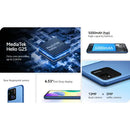 MI Redmi 10A 4/128GB Smart Link Grey: 6.53ā HD+ Dot Drop Display, 1600 x 720 HD+ Resolution, MediaTek Helio G25 Processor, Octa-core CPU up to 2.0GHz, 13MP Rear Camera