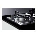 FOTILE GAG86309 HOB E, PSB, SNI, SIRIM Technology of Hob Burn Tech-lV® Technology No of Burners 3 Surface Material Tempered glass