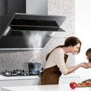 FOTILE JQG 9009 GRS O-TOUCH 90cm Wide Tempered Glass Surface, O-touch Control, 2 Speed Fan Control, Delay-off Function, Low Noise Level