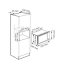 FOTILE  Microwave Oven HW25800K-C2GT Microwave and Light Heating System · Independent ventilation system · Instant Cooking Menu.