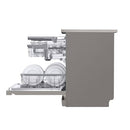 LG QuadWash™ Steam Dishwasher - DFB425FP, high-performance dishwasher designed for efficiency and convenience. With innovative QuadWash™ technology, TrueSteam™ for superior cleaning, and SmartThinQ™