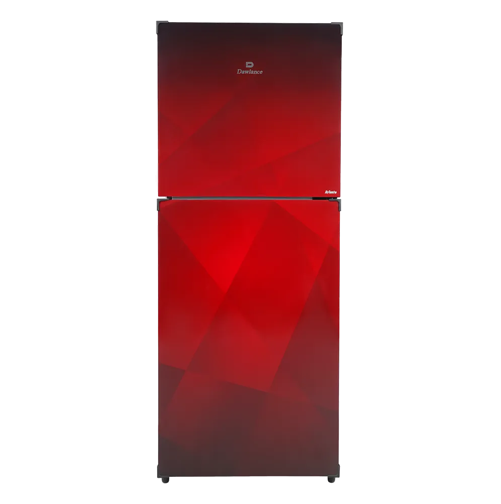 REF 9193LF Avante Diamond Red Double Door Refrigerator Model
