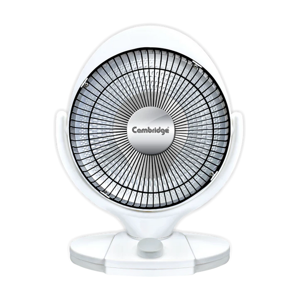 CAMBRIDGE Parabolic Heater PH009: Portable, Variable Heat Settings, Instant Heat, Parabolic Design, Protective Grills, Swing Function & Sleek Look