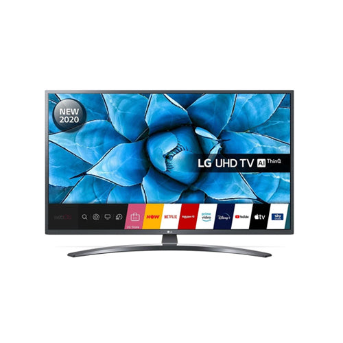 LG 50" 4K Smart UHD LED TV50UN74006LB, Energy Saving Features, webOS Smart Platform with ThinQ AI, HDR Support, HDMI and USB Connectivity.