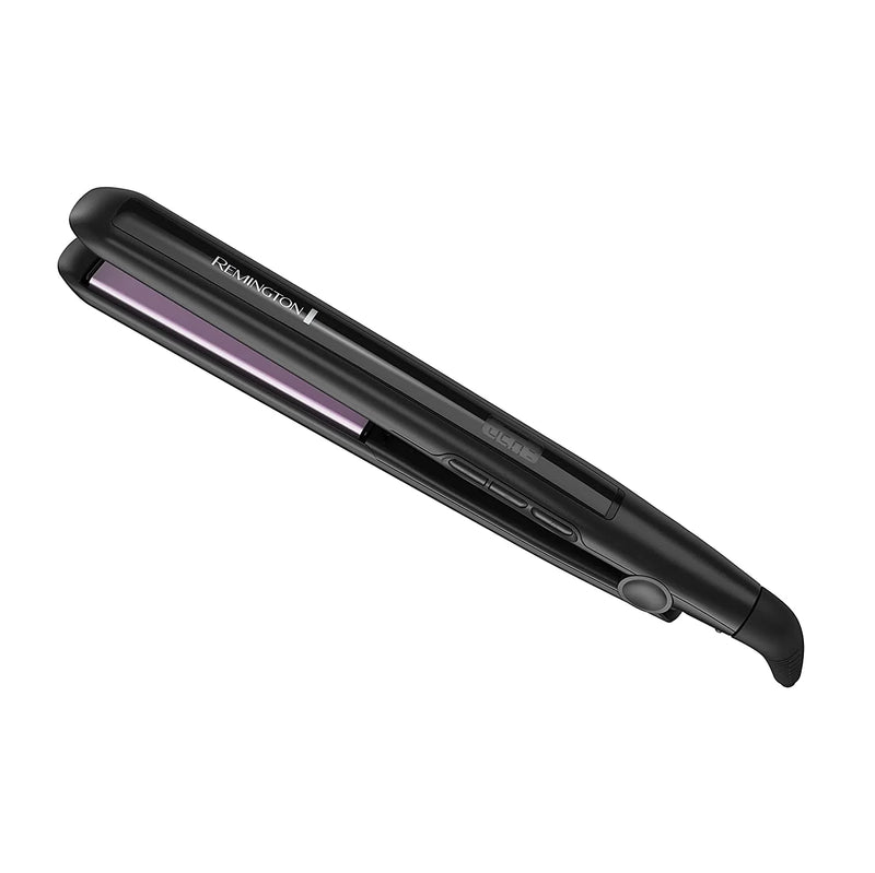 REMINGTON S5500 Flat Iron, Hair Straightener with Anti-Static Technology, 30-Second Heat Up & 60 Minute Auto Shut-off, 30% Longer Ceramic Floating Plates, Titanium + Ceramic Coating