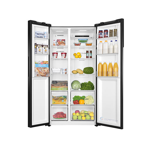 HAIER Side-by-Side Refrigerator Inverter Model HRF-622ICG: Spacious Interior, Innovative Cooling Technology, Energy-Efficient Performance