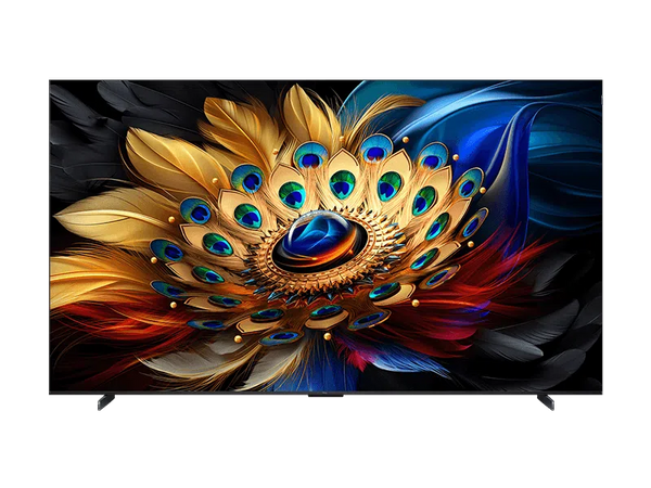 TCL 75" QLED TV C655  Advanced  PRO with AiPQ PRO Processor, ONKYO 2.1CH Audio, and 144Hz VRR Display Featuring Dolby Vision, HDR10+, and Eye Care Features