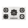Alborz S-5913 Kitchen Hob Glass Top Gas Hob