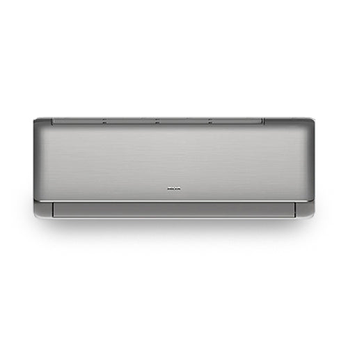 AUX 1.5 TON INVERTER 12PG Q SMART PREMIUM GREY, The High Quality, Mirror Polished Panel Exudes a Glossy Appearance, Providing Anti Aging and Anti Dusting Aesthetics.