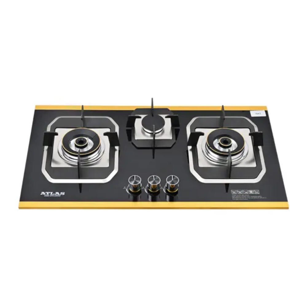 Atlas AT-312 3 Burner Stainless Steel | Built In Hob