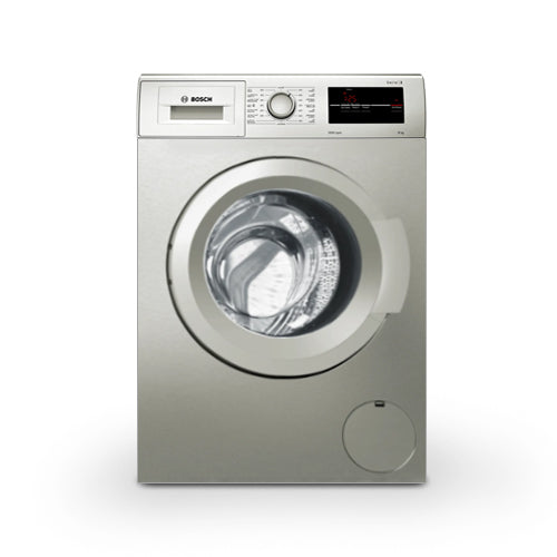 BOSCH Front Loader Washing Machine 8kg-  Washing Machine Features Quiet Operation, Energy Efficiency, EcoSilence Drive and Graphite Color