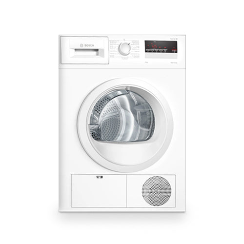 BOSCH Series 4 Heat Pump Tumble Dryer 8kg WTH85V10GC with Advanced Heat Pump Technology and Multiple Drying Programs for Energy-Efficient Family Use