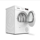 BOSCH Series 4 Heat Pump Tumble Dryer 8kg WTH85V10GC with Advanced Heat Pump Technology and Multiple Drying Programs for Energy-Efficient Family Use