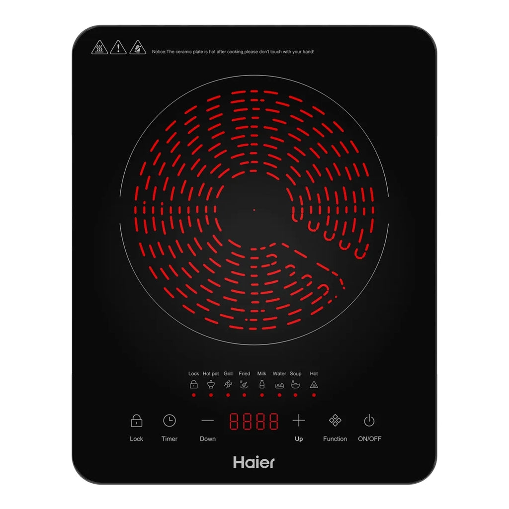 Haier HTM C31NOB Ceramic Hob with Modern Built In Design and Efficient Cooking Performance