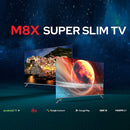 CHIQ 55" UHD LED TV U55M8X: Vibrant 1080p Resolution, 16.7 Million Colors, 60Hz Refresh Rate, Enhanced with Smart TV Features for Seamless Streaming