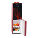 Crystal 3 Taps Red Glass Door Water Dispenser