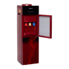 Crystal 3 Taps Red Glass Door Water Dispenser