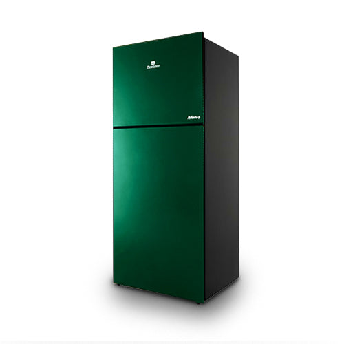 DAWLANCE 9193LF Avante Noir Green Double Door Refrigerator: Large Capacity, Advanced Cooling Technology, Energy-Efficient Design