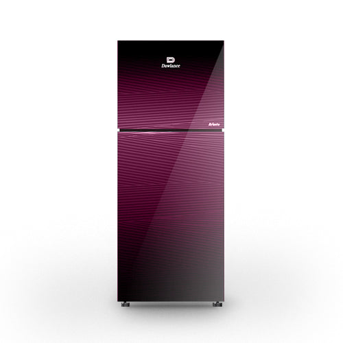 DAWLANCE  91999 AVANTE NOIR, 20 Cubic Feet Burgundy Double Door Refrigerator, Extra Large Capacity (8 or more family members), A+ Energy Rating, at 220 V.
