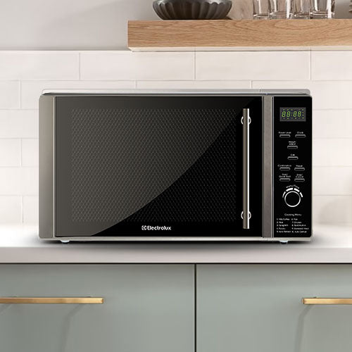 ELECTROLUX 110NEP/H3 MICROWAVE OVEN, REHEATING LEFTOVERS, DEFROSTING FROZEN FOODS, OR PREPARING MEALS, EFFICIENT COOKING SOLUTIONS