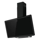 FRANKE FPJ 915 V BK A Purity Kitchen Chimney Hood: Pyramidal, 90cm, 750m3/h, 3 Speeds, Vertical Evo, Stainless Steel, Black Glass, Energy Efficient