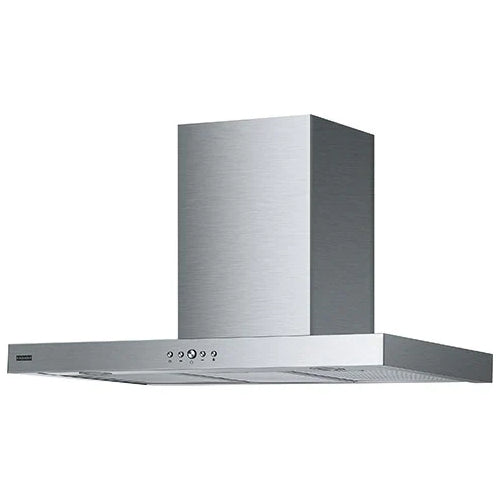 TIBER 90 XS (HOOD)The Franke TIBER 90 XS hood of the Tiber series with satin stainless steel finish is equipped with a power of 200 W, soft touch control, LED lighting, max flow