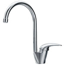 FRANKE Platino Kitchen Tap: Elegant & Classical Design, Single Lever, Stainless Steel, Rotatable Chrome
