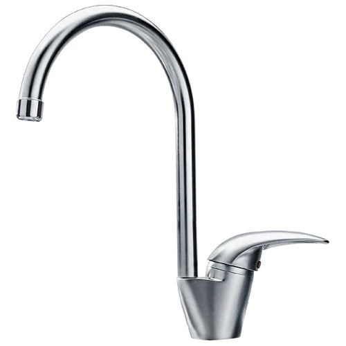 TAP PLATINO An Elegant & Classical Design Franke Platino Kitchen Tap Single Lever Stainless Steel Rotatable Chrome.
