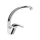 FRANKE Platino Kitchen Tap: Elegant & Classical Design, Single Lever, Stainless Steel, Rotatable Chrome