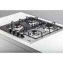FRANKE New Linear FHNL 604 4G XS E Gas Hob Cm. 60 - Stainless Steel Dimensions Length 580 Mm Width 510 Mm Built-in Hole 560 X 490 Mm Drawer Depth 60