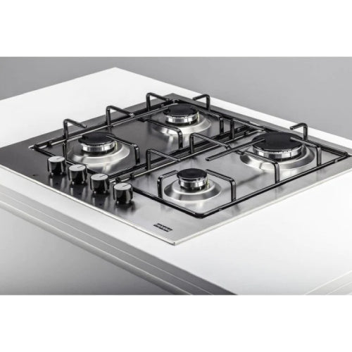 Franke New Linear FHNL 604 4G XS E gas hob cm. 60 - stainless steel DIMENSIONS Length 580 mm Width 510 mm Built-in hole 560 x 490 mm Drawer depth 60