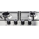 FRANKE New Linear FHNL 604 4G XS E Gas Hob Cm. 60 - Stainless Steel Dimensions Length 580 Mm Width 510 Mm Built-in Hole 560 X 490 Mm Drawer Depth 60