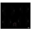 FRANKE FRSM 604 CT BK Electric Hob: Black Glass Ceramic, 4 Cooking Zones up to 6 kW Power, Touch Control, Progressive Power