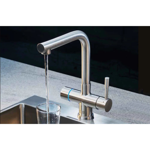 FRANKE Mondial 4-in-1 Filtered Water Faucet: Offers Warm, Filtered Cold, Filtered Hot, and Cold Water, Includes Boiling Water