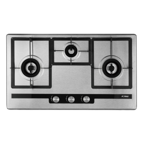 FOTILE GAS78307 HOB GAS HOB 3 FOTILE BURNERS SS TOP GAS 78307 ; Built-in Size (mm)(W×D): 708X388 ; Gas Type · LPG/NG .