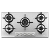 FOTILE GLS90501 5 BURNERS GAS HOB  Stylish And Beautiful, Safe And Easy To Clean Burner Cleaning, Detachable Upper Air Inlet, More Convenient To Clean The Burner.