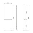 FRANKE FCBF 340 TNF XS A+ Freezer: Total No Frost Cooling System, 230L Refrigerator Capacity, 94L Freezer Capacity