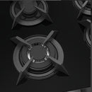 BIMAX 5012 B (HOB) Weight 17.4 kg  Cutting Dimensions (Width Length) Mm 485*585 The Location Of The Rice Cooker Left  Material Of The Page Tempered Glass  Color/design White And Black  The Number Of Flames 4 Flames