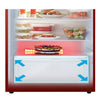 DAWLANCE  9191WB AVANTE+ REFRIGERATOR : Sapphire Purple Double Door Refrigerator: Dawlance's Enhanced Storage Design for 10% More Space