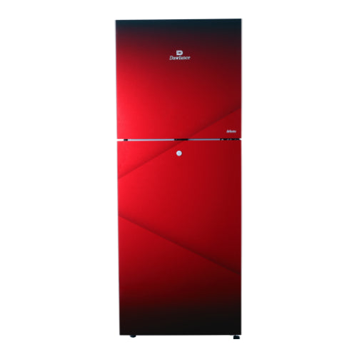 DAWLANCE 9169WB-AVAN-SP Avante Pearl Red Double Door Refrigerator: 10% More Storage with Wider and Deeper Design