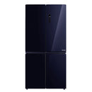 TOSHIBA GR-RF646WE REF Dual Inverter Compressor and Fan, Adjusting Speed for Cooling Demand, Reduces Energy Use, Minimizes Noise, and Maintains Stable Temperature.