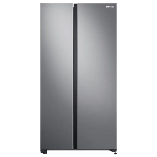 SAMSUNG RS62R5001M9 REF Samsung 22 CU FT Side by Side Refrigerator RS62R5001M9 keeps food fresh for longer & energy-efficient technology saves 50% of energy .