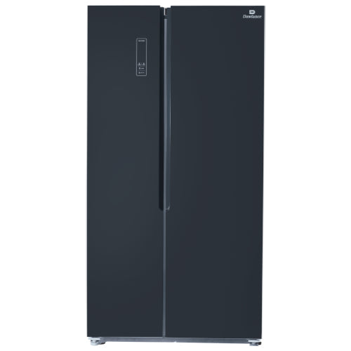 DAWLANCE SBS 600 Glass Door Inverter Black No Frost Refrigerator: No Frost Technology, Inverter Technology for up to 55% Energy Savings