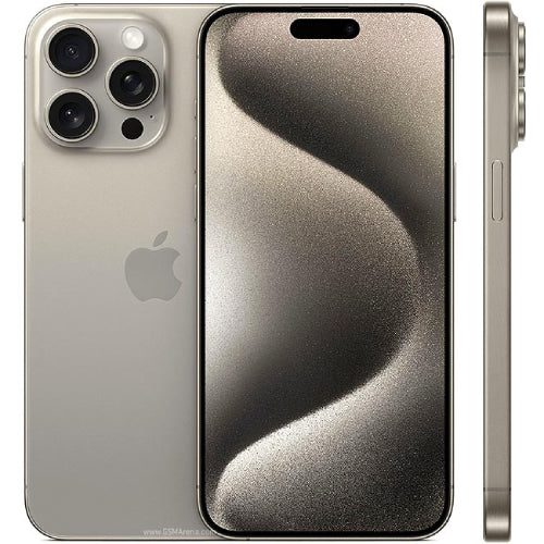 The main specifications of Apple iPhone 15 Pro Max include a 6.7-inch display with a resolution of 48 MP + 12 MP pixels 256GB Built-in 8GB RAM Network Connection Network Type GSM CDMA HSPA EVDO  LTE 5G.
