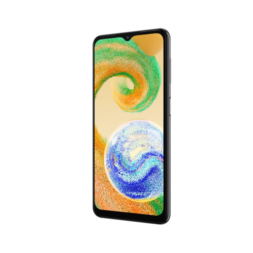 SAMSUNG A04S 4GB/128GB Black: 6.5” HD+ Display with 90Hz Refresh Rate, 50MP+2MP+2MP Rear Cameras, Side-Mounted Fingerprint Sensor, Large Expandable Storage