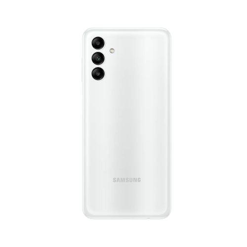 SAMSUNG A04S 4GB/128GB White: 6.5” HD+ Display with 90Hz Refresh Rate, 50MP+2MP+2MP Rear Cameras, 15W Adaptive Fast Charging with USB-C Port