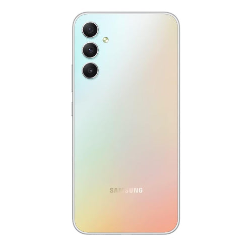 SAMSUNG A34 8/256 Silver: Android 13 with One UI 5.1, 2G/3G/4G/5G Connectivity, 256GB Storage, Bluetooth, Wi-Fi, USB-C, 6.6-Inch Display