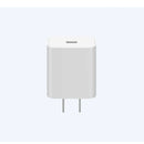 MI -20W CHARGER W/O/WHITE The fast charging adapter can charge devices at up to 20W It also has the capability to regulate power output depending on the device